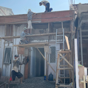 Renovasi rumah satu lantai menjadi dua lantai tangerang