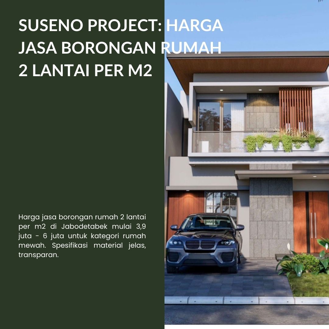 Harga jasa borongan rumah 2 lantai per m2