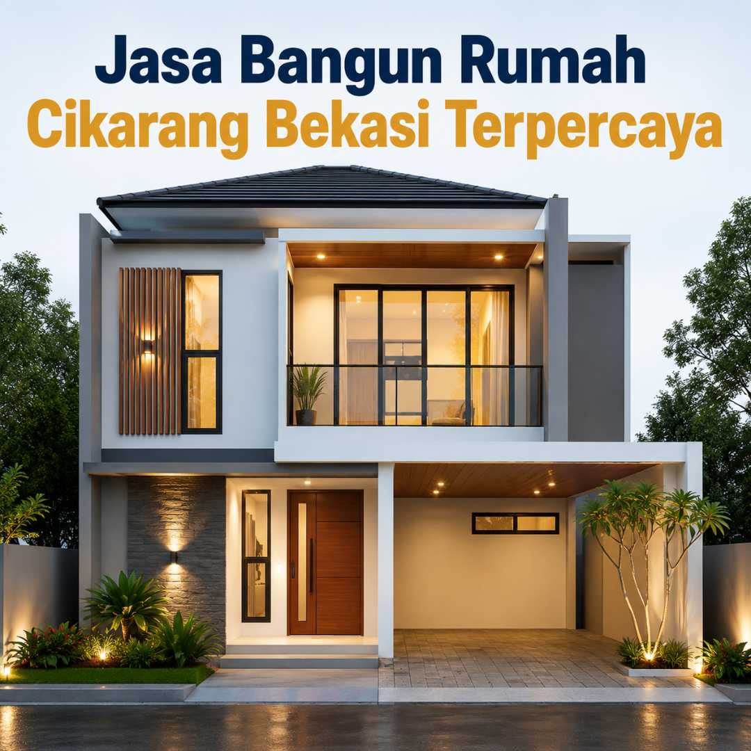 Jasa Bangun Rumah Cikarang Bekasi