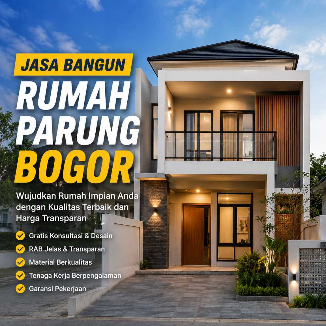 jasa bangun rumah parung